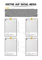Vorschau - Arbeitsblätter - Goethe: Social Media - Beitrag erstellen, Biografie kreativ unterrichten - Seite 2