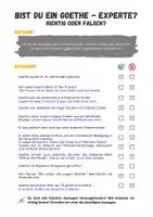 Vorschau - Quiz - Goethe: Quiz mit 12 Richtig oder Falsch - Aussagen! - Seite 2