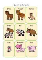 Vorschau - Spiele - Quartett der Tierfamilien #homeschooling - Seite 1