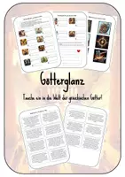Vorschau - Arbeitsblätter - Die Götter des Antiken Griechenlands - Deckblatt