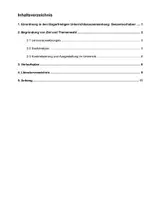 Vorschau - Stundenentwürfe - Materialpaket: Unterrichtsentwürfe inkl. UPP-Entwürfe - Seite 1