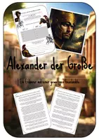 Vorschau - Arbeitsblätter - Alexander der Große | Held oder Tyrann? - Deckblatt