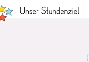 Vorschau - Poster - Unser Stundenziel - Wochenziel - Visualisierung - Seite 2
