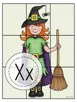 Vorschau - Präsentationen/Tafelbilder - Buchstabeneinführung X - Seite 3