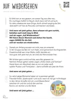 Vorschau - Arbeitsblätter - "Auf Wiedersehen" - MP3 Lied Minimusiker + Lyrics & Lückentext - Seite 2