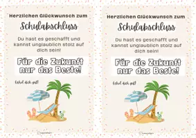 Vorschau - Bildkarten - Schulabschluss - Gruß / Karte / Anhänger / Schild ... (für Geschenke u.v.m.) - Seite 2