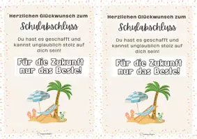 Vorschau - Bildkarten - Schulabschluss - Gruß / Karte / Anhänger / Schild ... (für Geschenke u.v.m.) - Seite 3