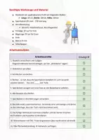 Vorschau - Arbeitsblätter - Werkstück - Zauberkreuz > Holz / Metall > Arbeitsplan + Stückliste inkl. Musterlösung - Seite 1