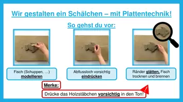 Vorschau - Unterrichtsreihen - Töpfern - Schälchen aus Ton - WG - Werken und Gestalten - Seite 2