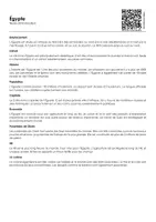 Aperçu - Feuilles d'exercices - Égypte - Page de couverture