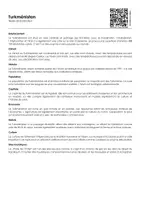 Aperçu - Feuilles d'exercices - Turkménistan - Page de couverture