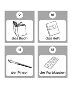 Vorschau - Spiele - Schulsachen und Farben üben (Wortschatz/Akkusativ) - Seite 3