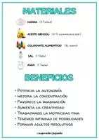 Vista previa - Tarjetas / Manipulativos - Receta Plastilina Casera - página 2