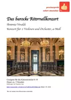 Vorschau - Stundenentwürfe - Das barocke Ritornellkonzert (2): Vivaldi Violinkonzert RV 293 - Deckblatt