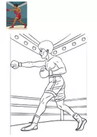 Aperçu - Feuilles d'exercices - Coloriage en famille - les sports - Page 2