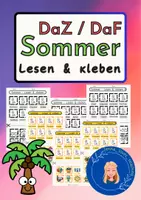 Vorschau - Arbeitsblätter - Wortschatzpaket (wachsend) - Sommer / Am Strand - DaZ, DaF, Deutsch - Seite 1