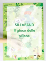 anteprima - Esercizi - Sillaband il gioco delle sillabe per imparare a sillabare - Pagina di copertina