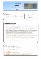 Vorschau - Lehrpläne/Lehrermaterial - Ton - Schmunzelgesicht formen - Sequenzplanung - Seite 1