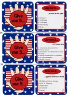 Vorschau - Fördermaterial/Inklusion - Give me 5: Warm-up Karten ab der 8. Klasse (USA edition) - Seite 2