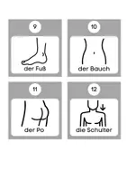 Vorschau - Spiele - Körperteile und Farben spielerisch üben (Wortschatz/Akkusativ) - Seite 3