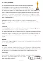 Vorschau - Arbeitsblätter - Schuljahresende - Oscarverleihung - Seite 1