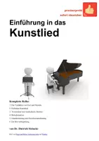 Vorschau - Stundenentwürfe - Das Kunstlied (ganz großes Paket) - Deckblatt