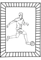 Vorschau - Mal- und Bastelvorlagen - Ausmalbilder Fußball One-Line-Art - Seite 3