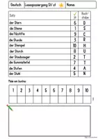 Vorschau - Arbeitsblätter - Lesespaziergang St st Klasse 1 Leseförderung - Seite 3