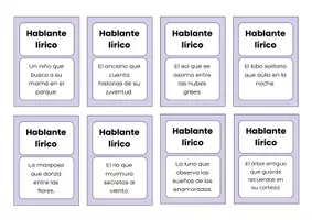 Vista previa - Juegos / Gamificación - Escribamos un poema - Set de cartas - página 3