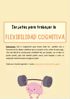 Vista previa - Tarjetas / Manipulativos - Flexibilidad Cognitiva - Objetos - Portada
