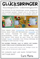 Vorschau - Anderer Materialtyp - GLÜCKSBRINGER - Willkommensgeschenk/Abschiedsgeschenk - Seite 1