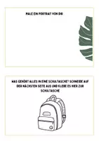 Vorschau - Arbeitsblätter - Hurra, ich bin Schulkind: Erste Aufgabe, Schnuppertag, Elefantenklasse - Seite 2