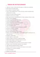 Vista previa - Hojas de trabajo - Ideas de Autocuidado - Portada