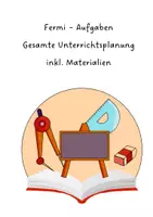 Vorschau - Stundenentwürfe - GESAMTE Unterrichtsplanung - Fermi-Aufgaben - Deckblatt