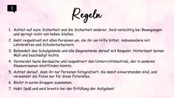 Vorschau - Stundenentwürfe - Fotosafari - Gruppenarbeit für den Schuljahresanfang oder Schuljahresende - Seite 3