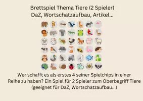 Vorschau - Spiele - Wachsendes Materialpaket (DaZ, Wortschatz) 2 Spieler - Seite 1
