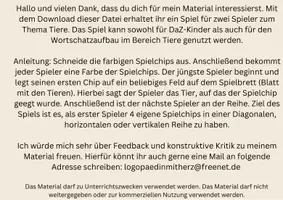 Vorschau - Spiele - Wachsendes Materialpaket (DaZ, Wortschatz) 2 Spieler - Seite 2