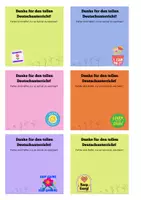 Vorschau - Mal- und Bastelvorlagen - Goodie und Feriengruß: Growth Mindset - Seite 1