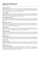 Vorschau - Arbeitsblätter - Allgemeines Kräftesystem (Informationstext und Übungen) - Deckblatt