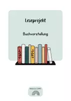 Vorschau - Arbeitsblätter - Buchvorstellung-3 - Deckblatt