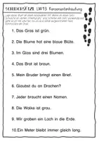 Vorschau - Arbeitsblätter - Konsonantenhäufung - Rechtschreibübungen mit Modellwörtern - Seite 1