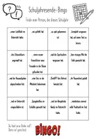 Vorschau - Spiele - Schuljahresende-Bingo - Seite 1