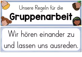 Vorschau - Poster - Gruppenarbeit: Regeln für die Gruppenarbeit (Visualisierung) - Seite 2