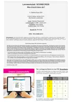 Vorschau - Arbeitsblätter - Lernwerkstatt Schnecken | Gehäuseschnecke, Nacktschnecke, Weinbergschnecke, Terrarium, Körperbau | Sachunterricht Biologie Klasse 2-5 Lösungen - Seite 1