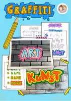 Vorschau - Stundenentwürfe - Kunstpaket Sek 1, Kunst Klasse 5, Kunst Klasse 6, Comic, Graffiti, Stadt im Rundbild, Sneacker zeichnen - Seite 1