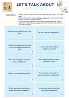 Vorschau - Arbeitsblätter - Daily Speaking - Version 3: Music, Sleeping, Personality, Neighbors, Names - Seite 3