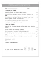 Vorschau - Lehrpläne/Lehrermaterial - Ferien Lapbook Bewertungsraster - Deckblatt