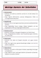 Vorschau - Arbeitsblätter - Selbstliebe Lernen: Übungen & Merkblätter: 5. - 12. Klasse - Seite 2