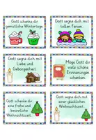 Vorschau - Spiele - Weihnachten Segen - Religion Feriengruß Weihnachtsferien - Seite 1