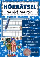 Vorschau - Arbeitsblätter - AnybookPro Material: Hörrätsel Sankt Martin - Deckblatt